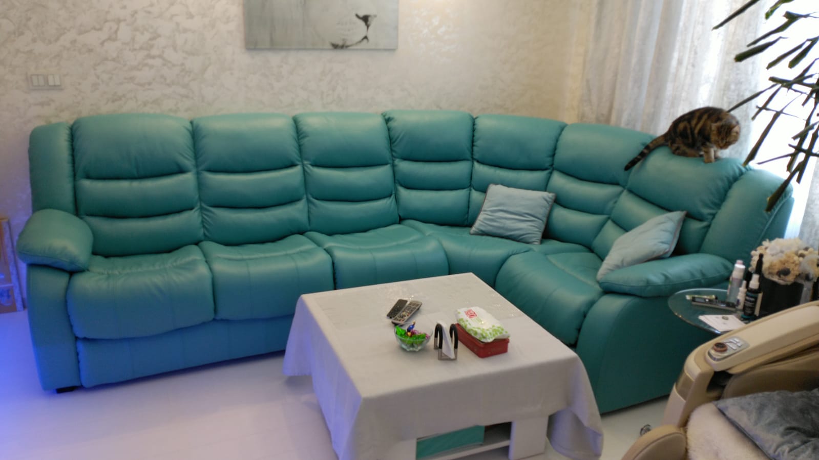 Перетяжка дивана на дому. Гагаринский район