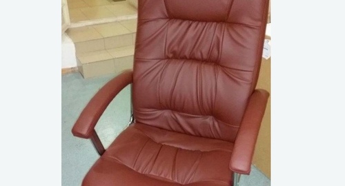 Обтяжка офисного кресла. Гагаринский район